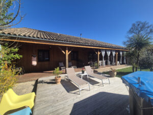 Superbe maison comtemporaine en ossature bois d’environ 165m