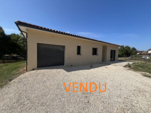 MAISON NEUVE D’ENVIRON 90M2 +UN GARAGE